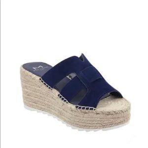 MARC FISHER Robbyn Espadrille Wedge Sandal 11M